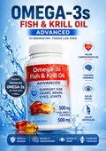 Omega 3 Fish & Krill Oil
