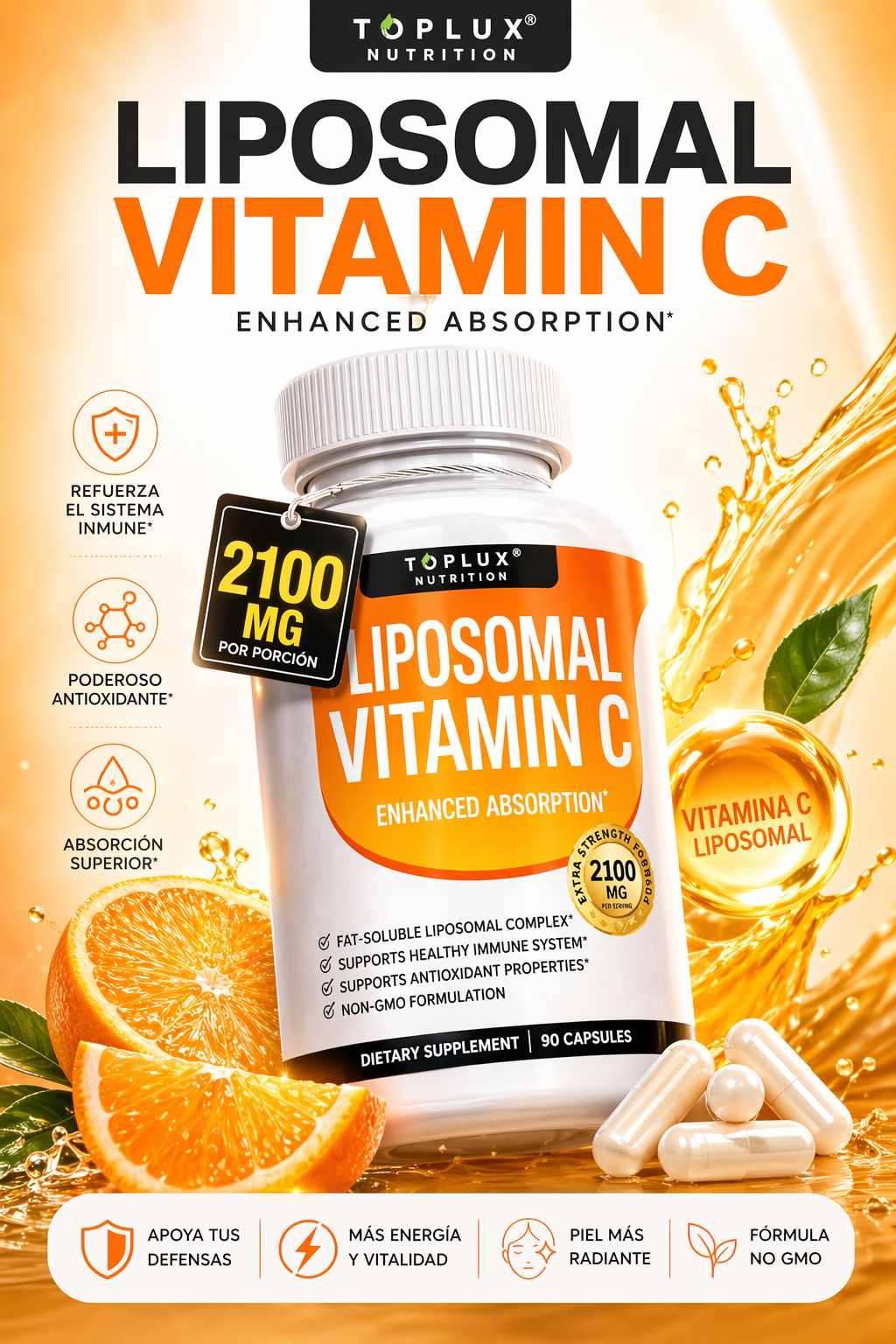 Liposomal vitamina c